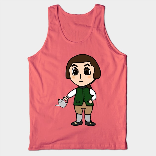 Chibi Paul Revere (Large Print) Tank Top by Aeriskate